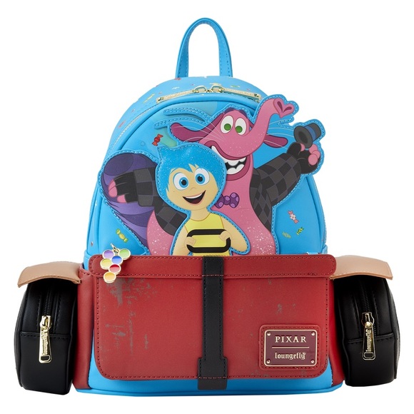Loungefly Disney Pixar Inside Out Bing Bong Wagon Mini Backpack - Picture 1 of 5